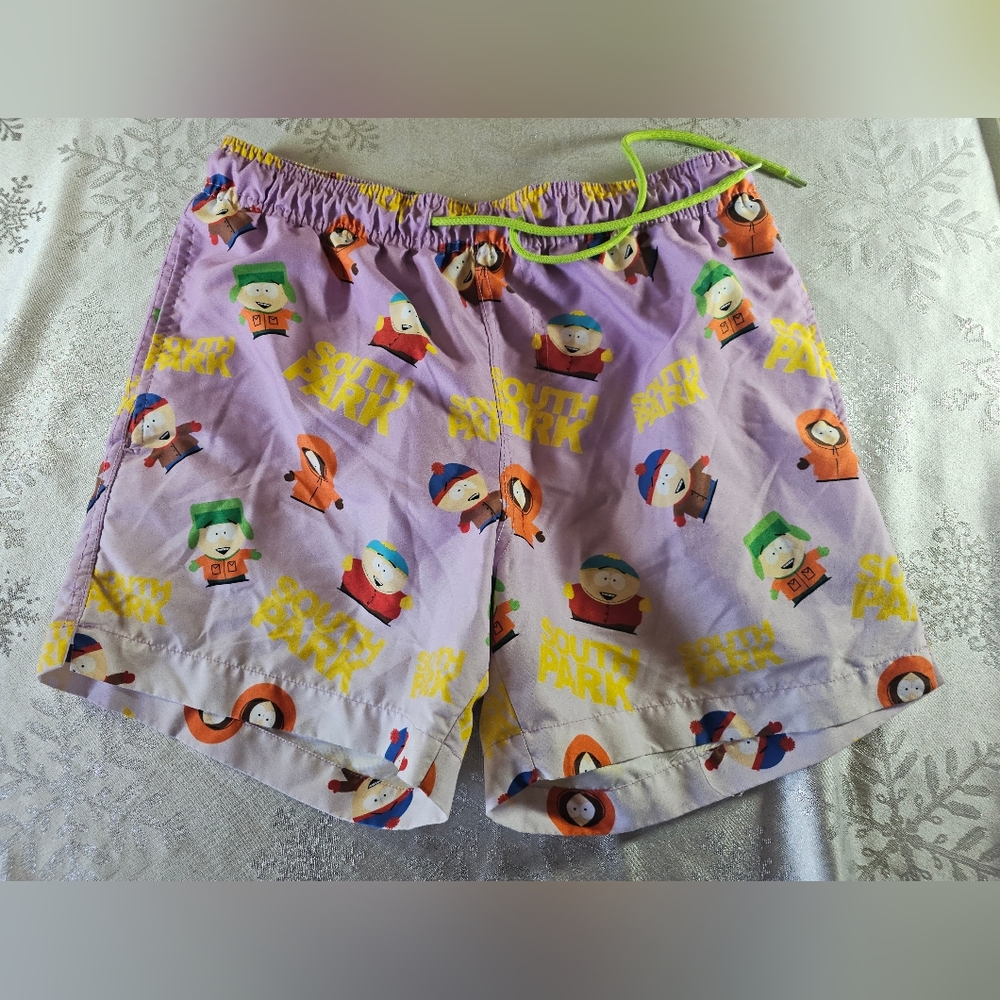 🔷️3 Items for$20🔷️ SOUTH Park Youth  Themed Purple Shorts SZ S